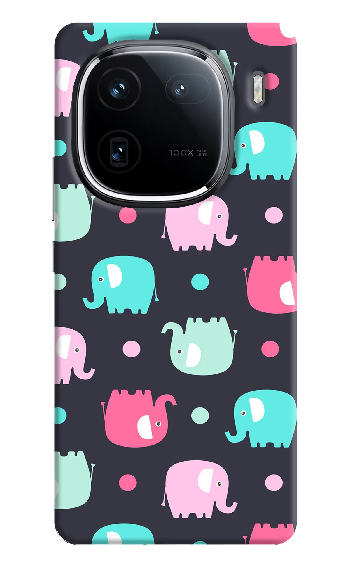 Elephants iQOO 12 5G Back Cover