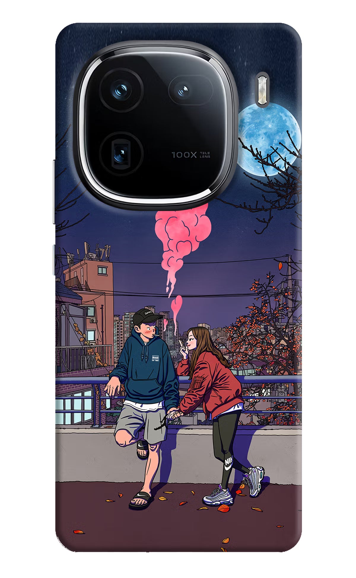 Chilling Couple iQOO 12 5G Back Cover