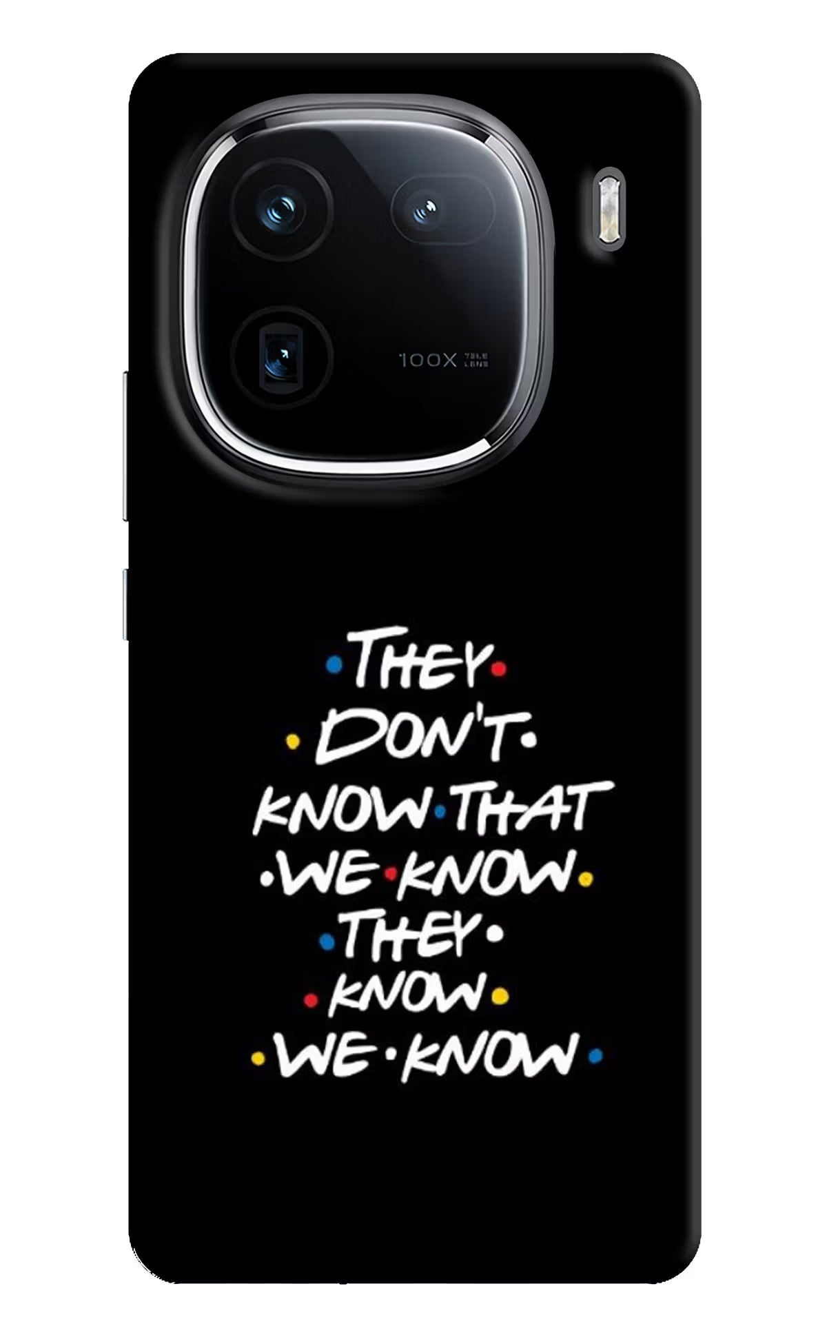 FRIENDS Dialogue iQOO 12 5G Back Cover