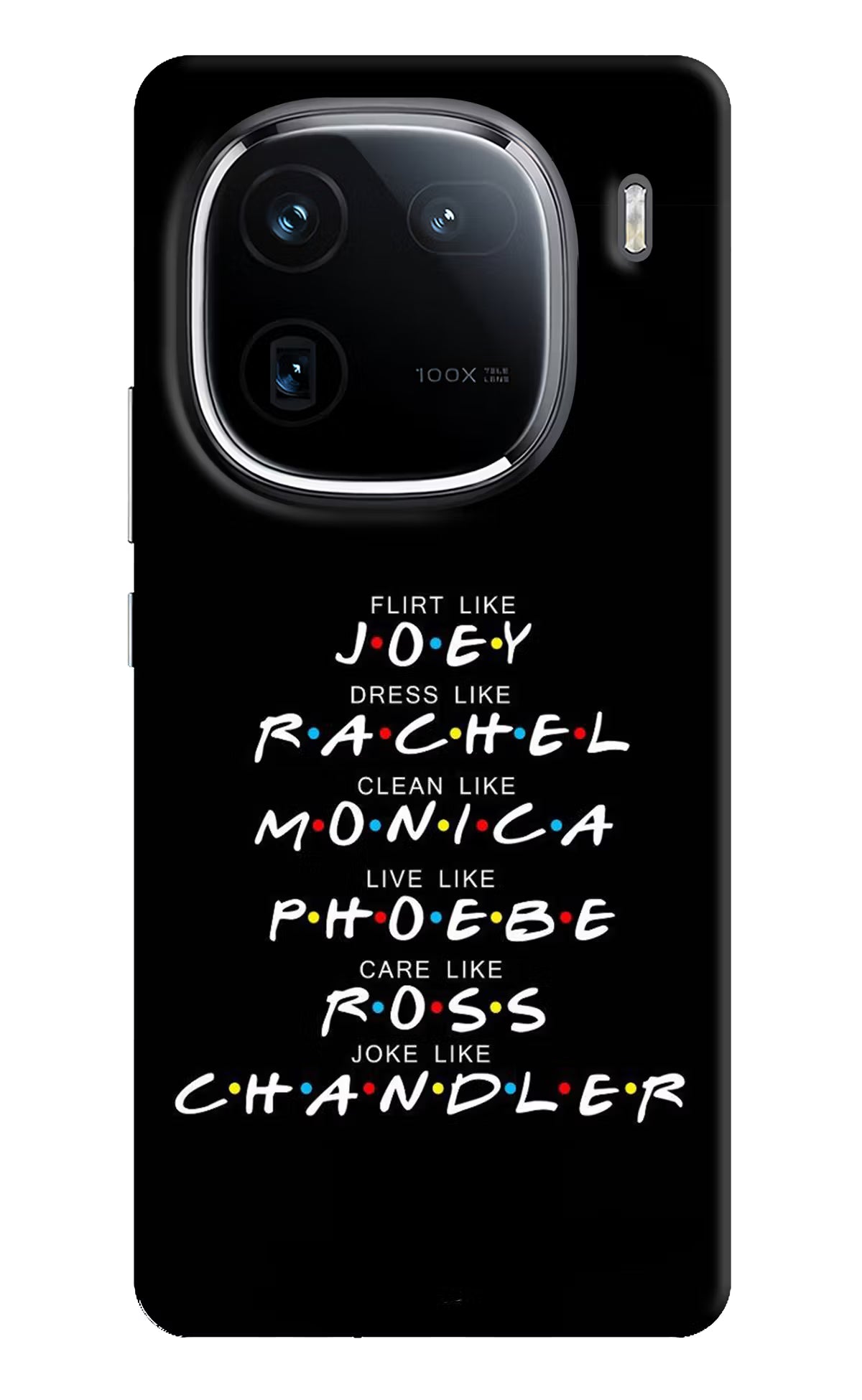 FRIENDS Character iQOO 12 5G Back Cover