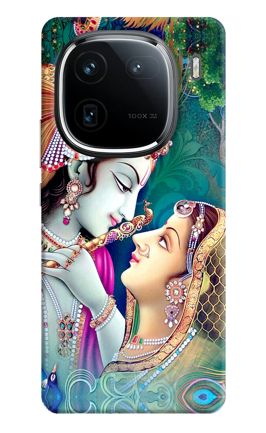 Lord Radha Krishna iQOO 12 5G Back Cover, Hard case