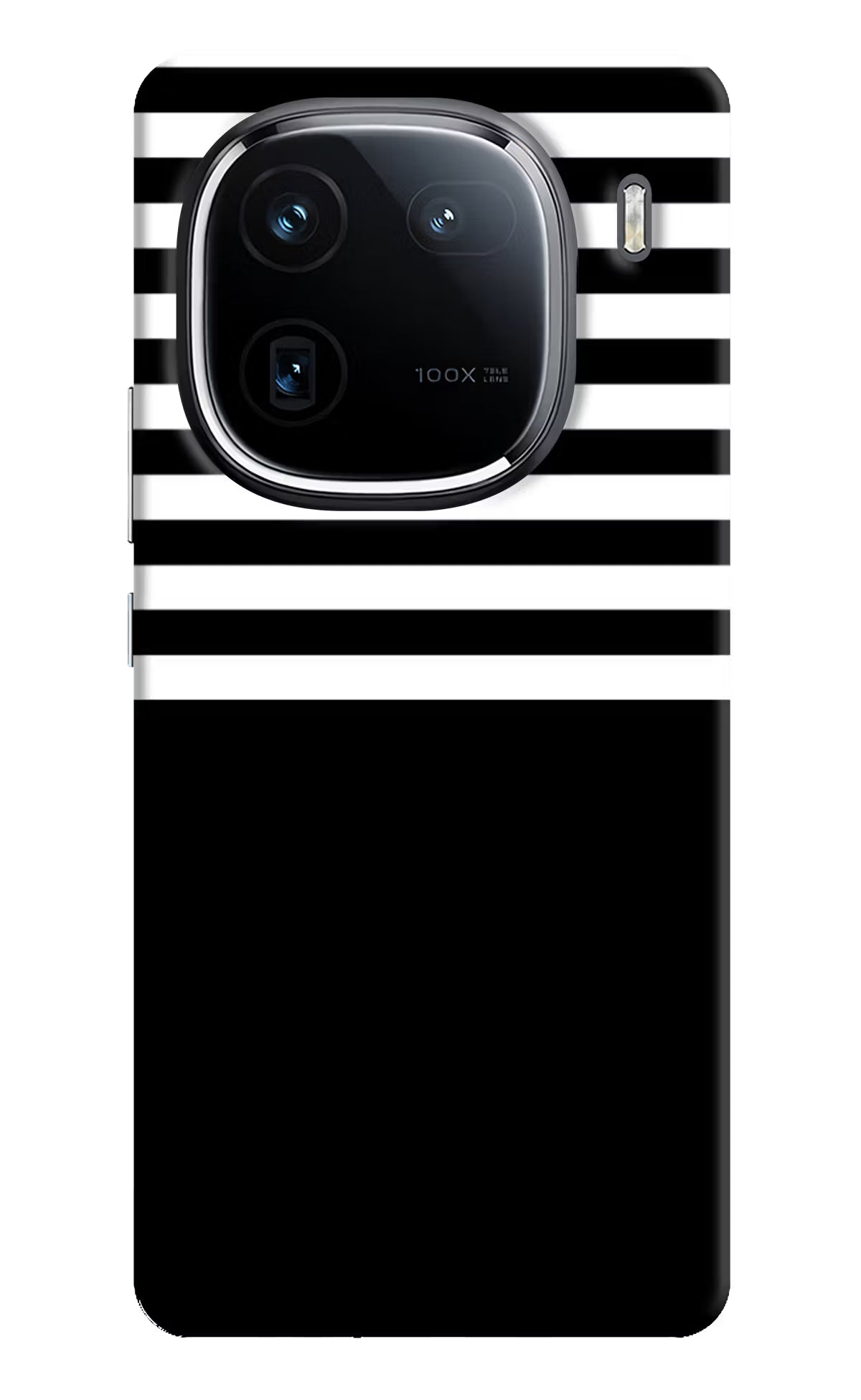 Black and White Print iQOO 12 5G Back Cover