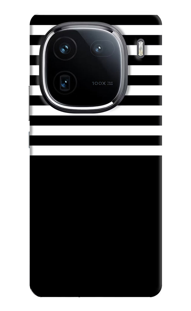 Black and White Print iQOO 12 5G Back Cover