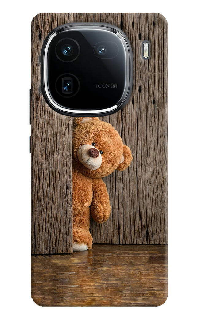 Teddy Wooden iQOO 12 5G Hard Case Back Cover by Casekaro