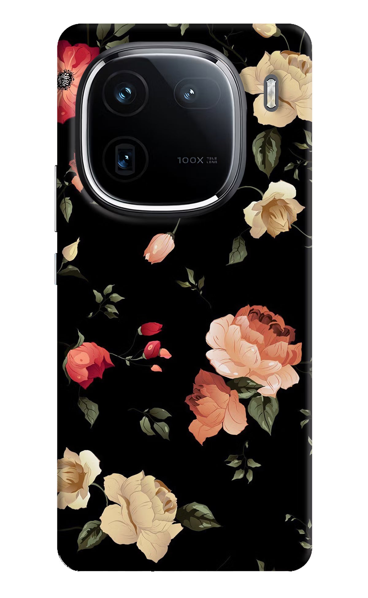 Flowers iQOO 12 5G Back Cover