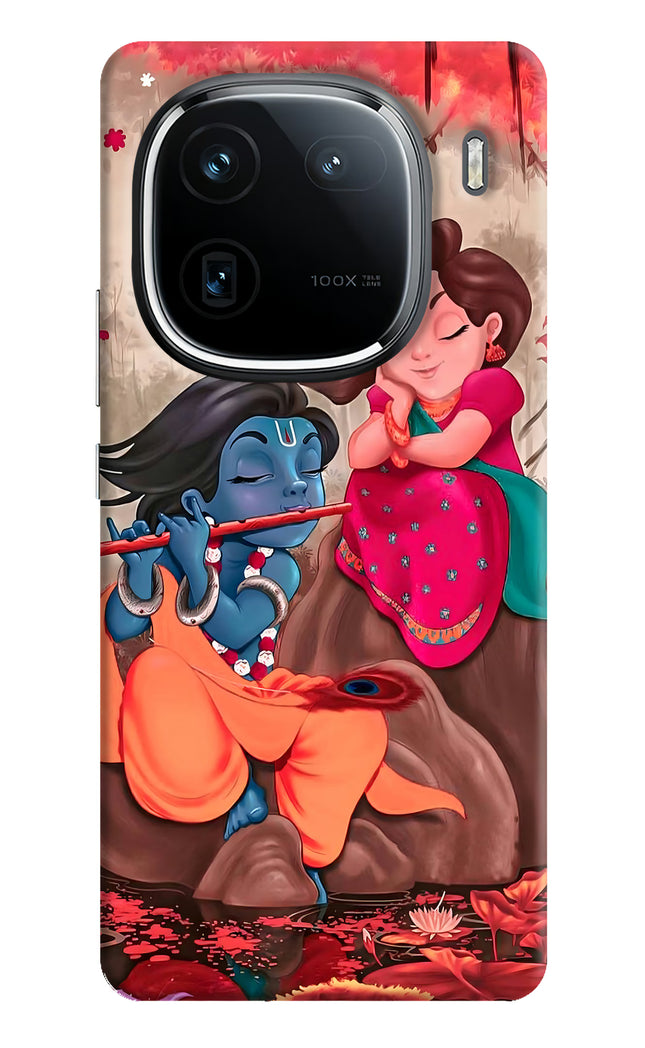 Radhe Krishna iQOO 12 5G Hard Case Back Cover by Casekaro