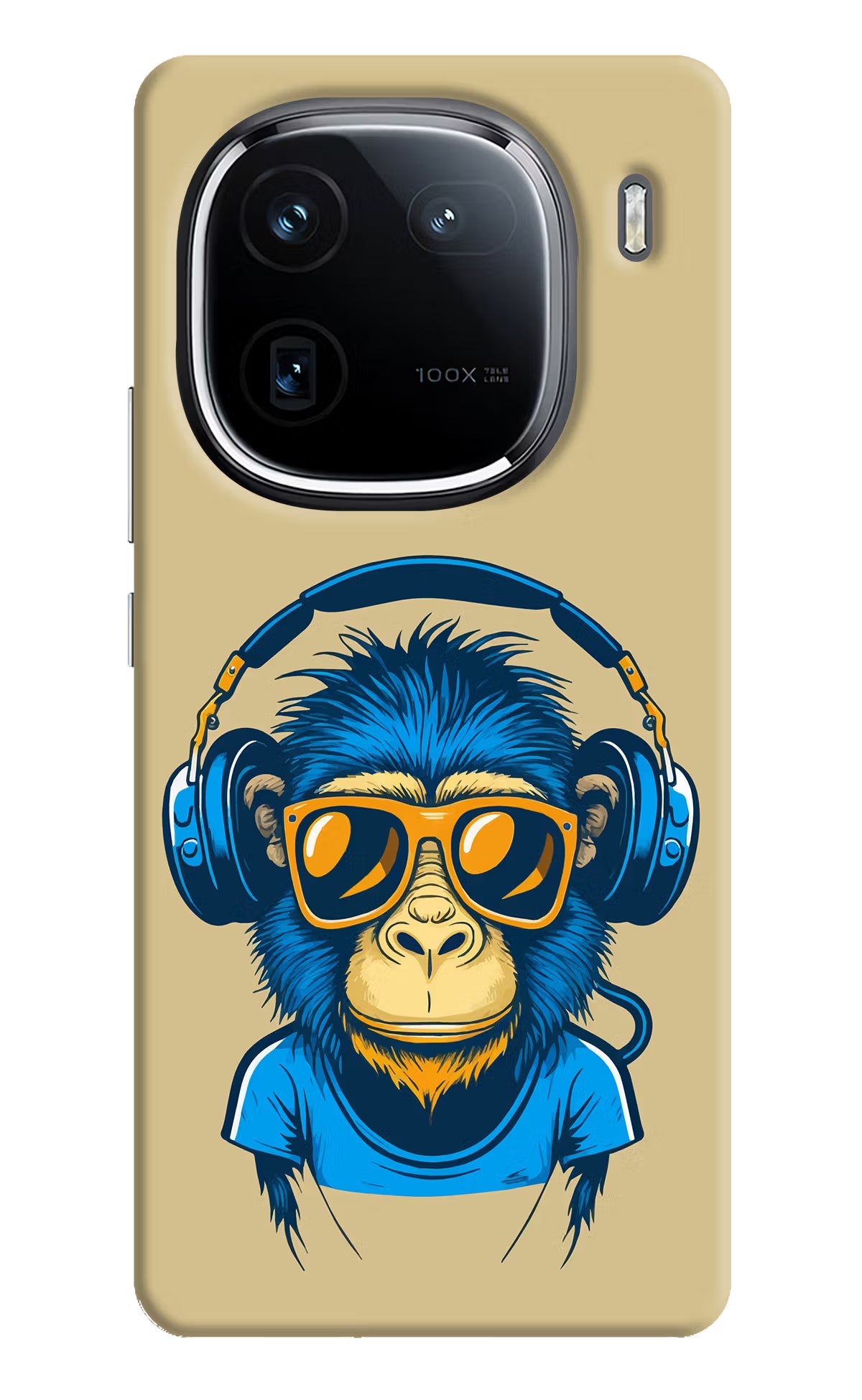 Monkey Headphone iQOO 12 5G Back Cover