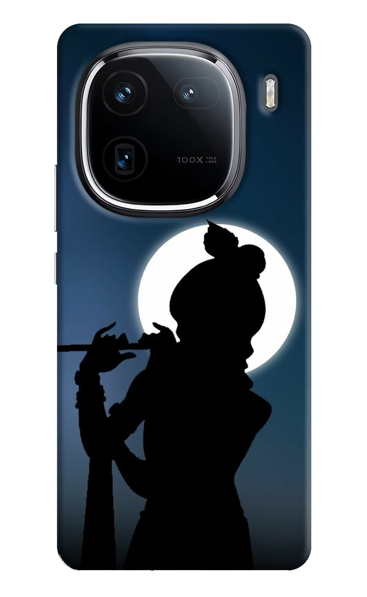 Shri Krishna Silhouette iQOO 12 5G Back Cover