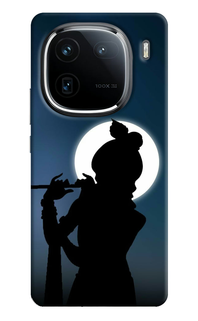 Shri Krishna Silhouette iQOO 12 5G Hard Case Back Cover by Casekaro