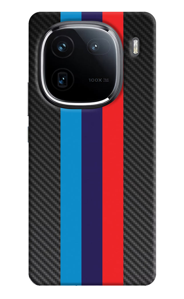 BMW Stripes Pattern iQOO 12 5G Back Cover