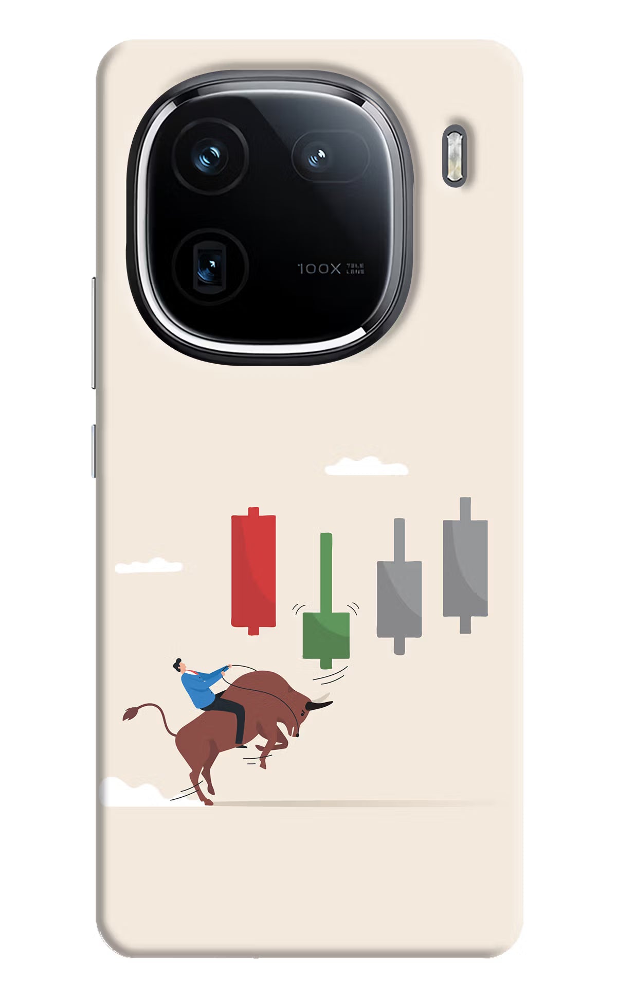 Bull Trading Momentum iQOO 12 5G Back Cover