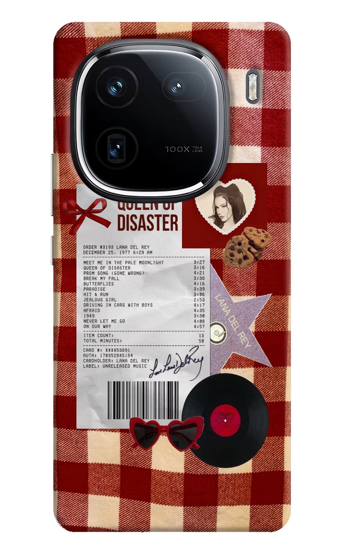 Queen of Disaster iQOO 12 5G Back Cover
