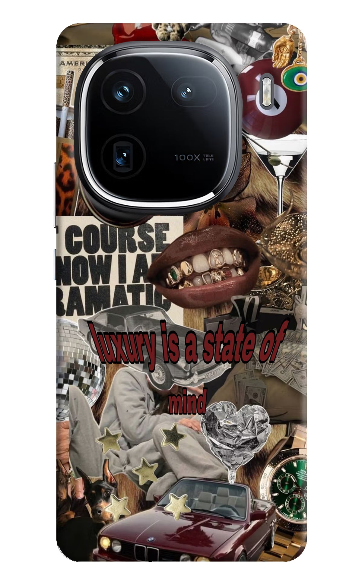Luxury iQOO 12 5G Back Cover