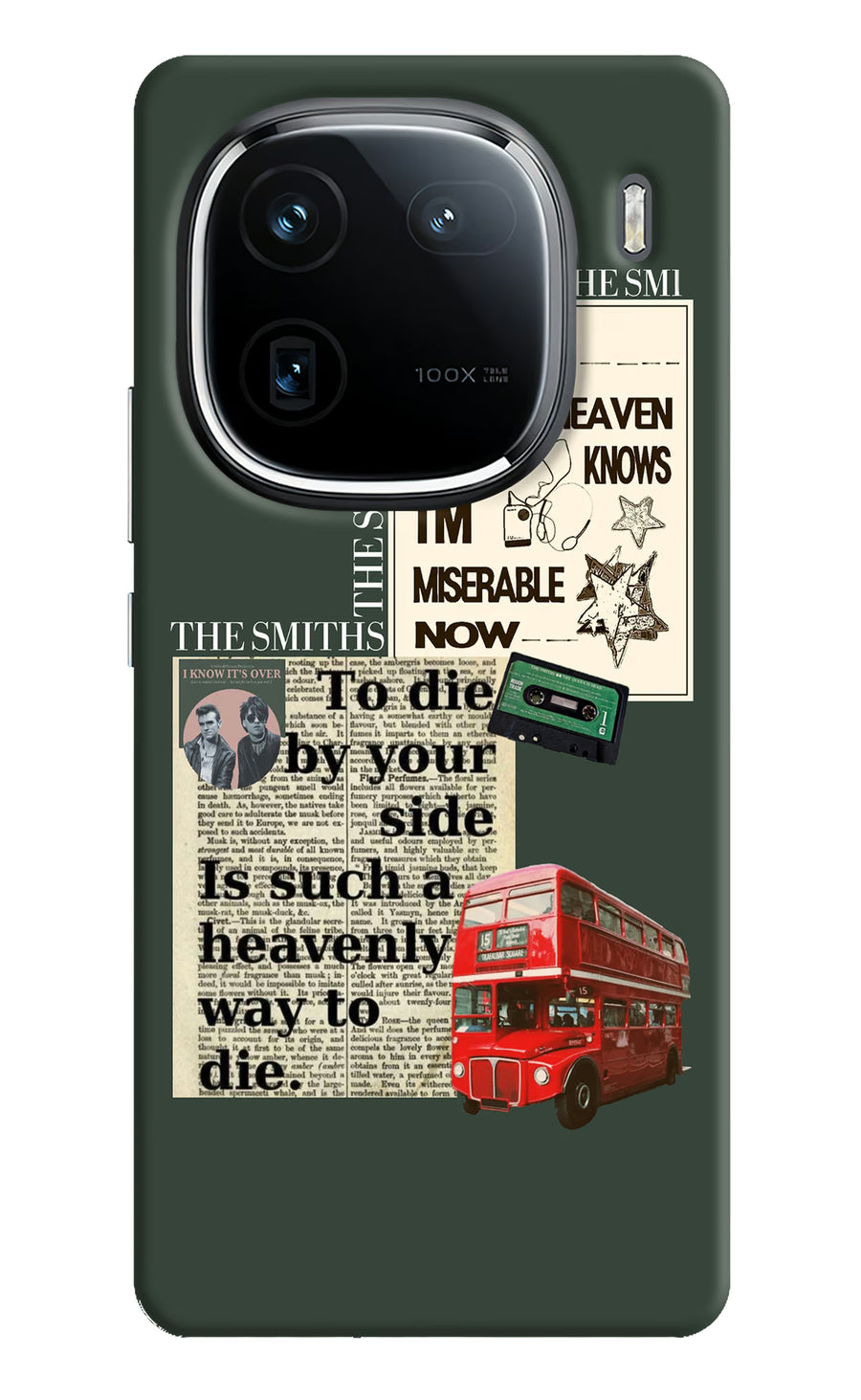 The Smiths iQOO 12 5G Back Cover, Hard case
