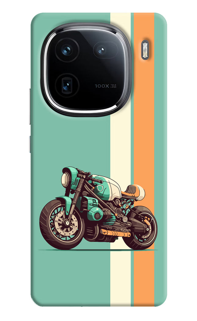 Striped Moto Drift iQOO 12 5G Back Cover