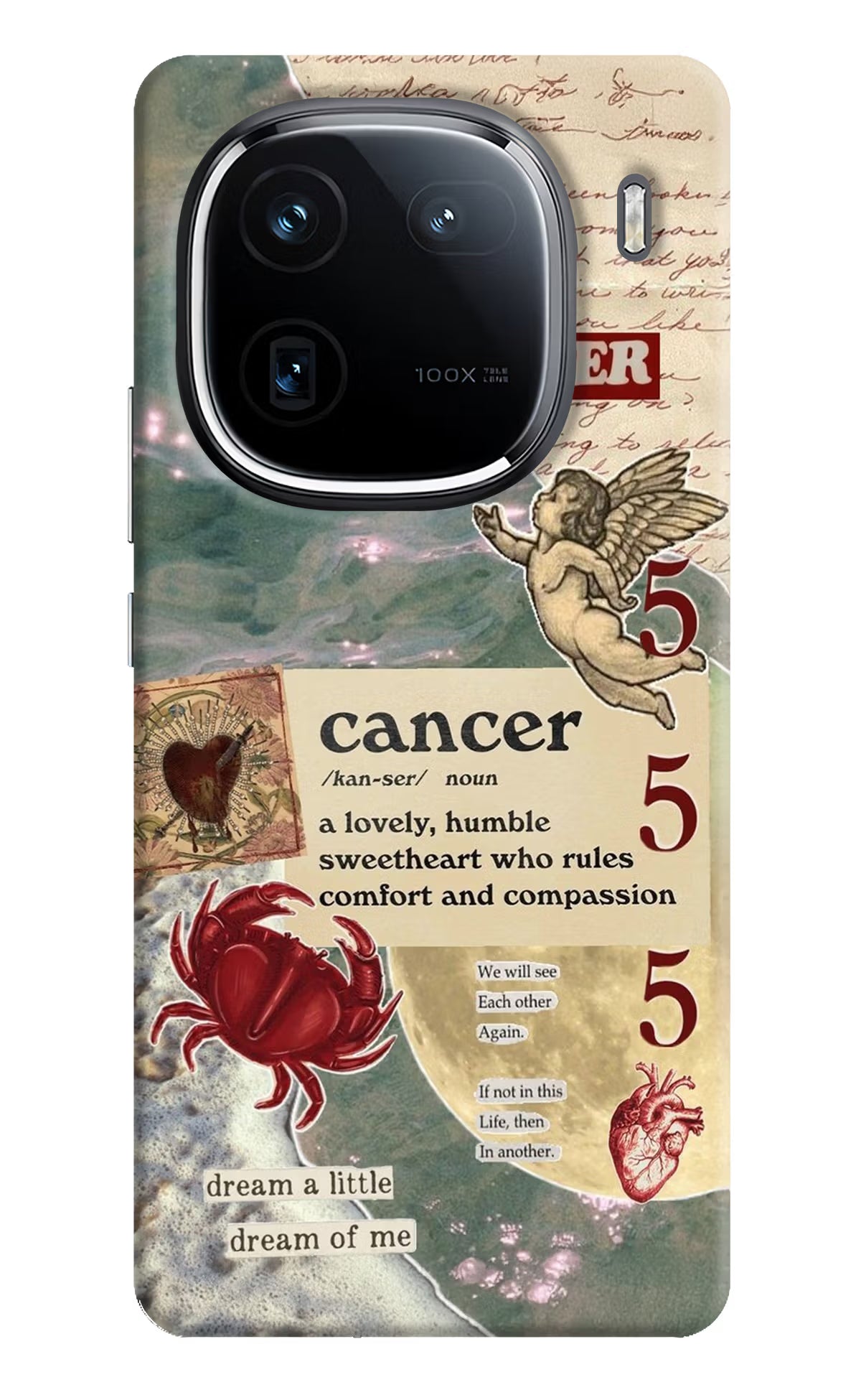 Cancer Zodiac iQOO 12 5G Back Cover