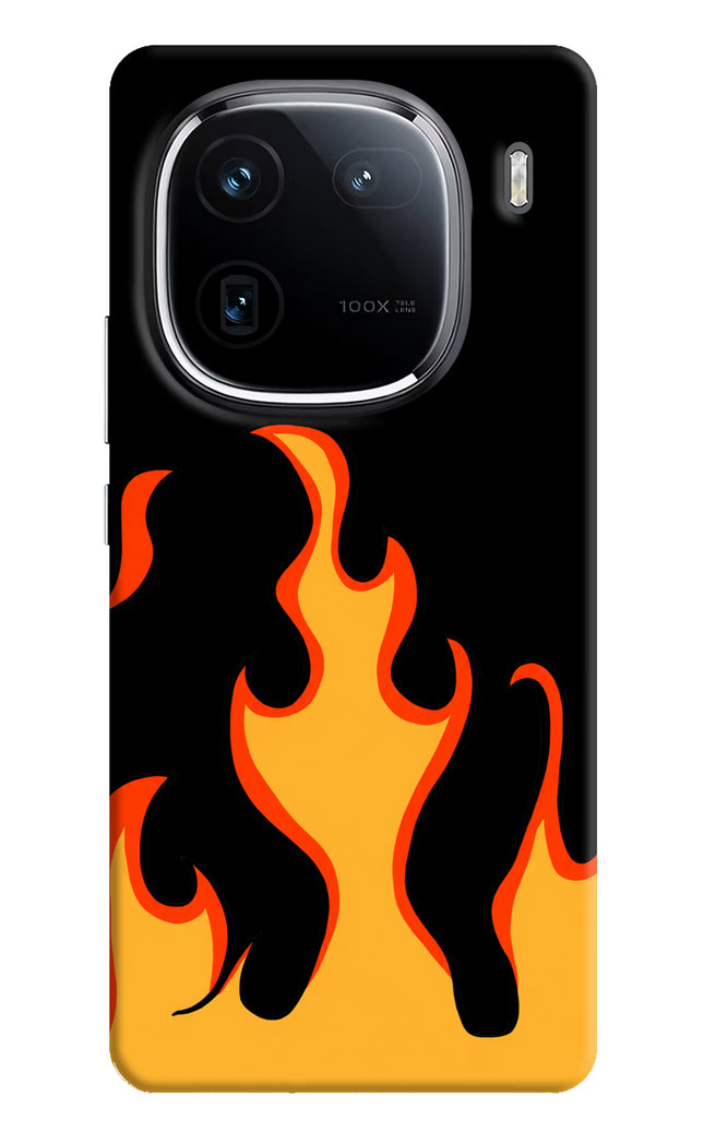 Fired Up – Black iQOO 12 5G Back Cover