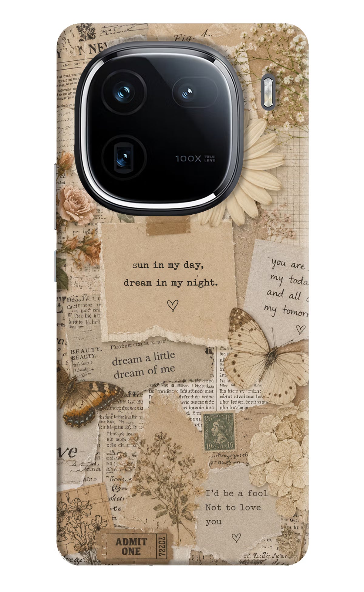 Vintage case iQOO 12 5G Back Cover