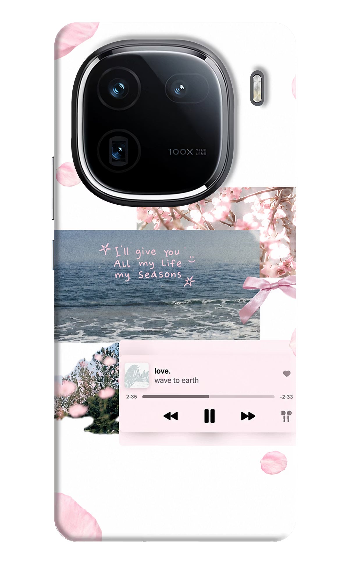 Wave to earth iQOO 12 5G Back Cover