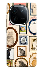 Mirror Cats iQOO 12 5G Hard Case Back Cover by Casekaro