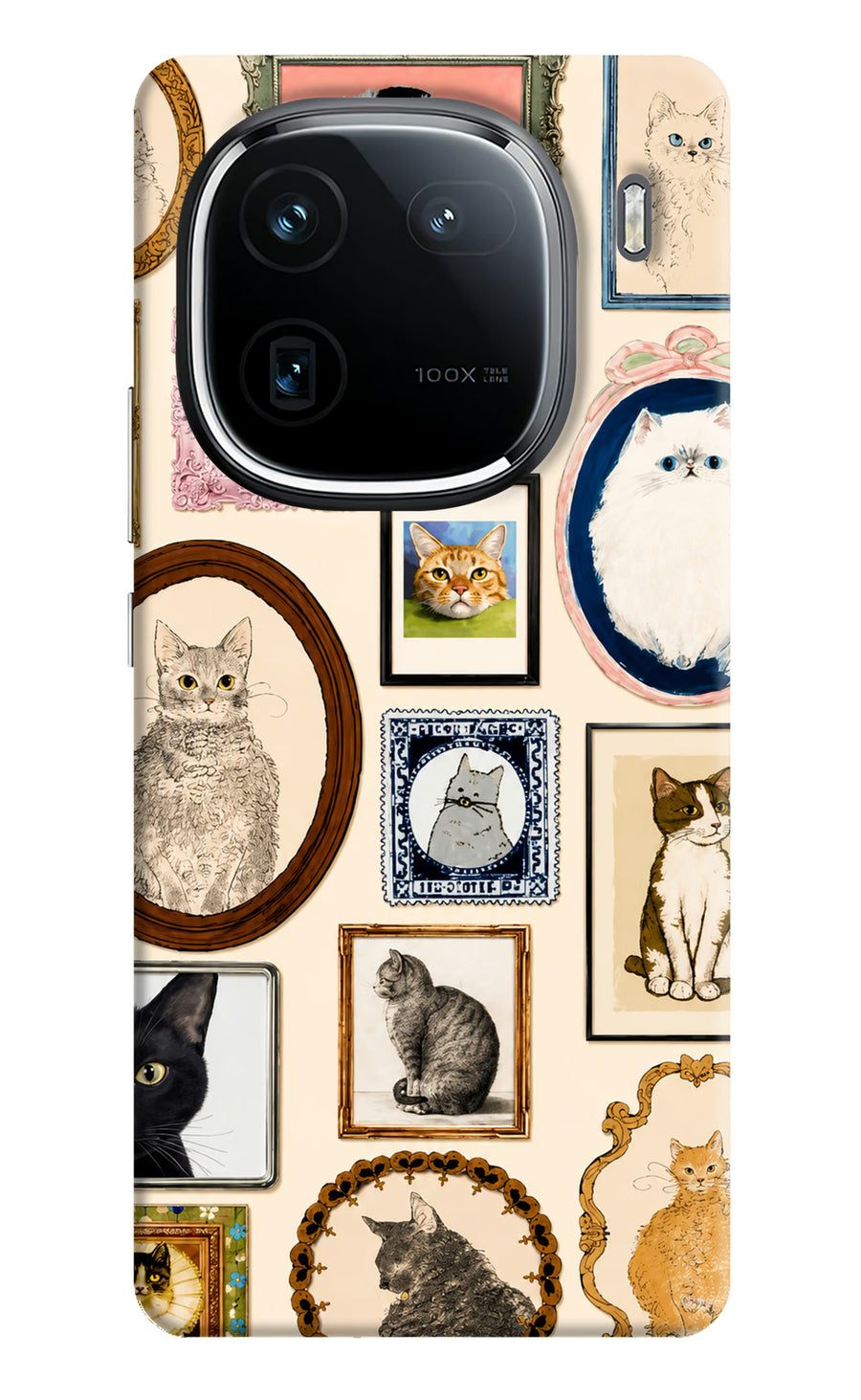 Mirror Cats iQOO 12 5G Back Cover, Hard case