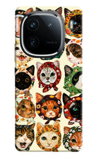 Cool Cat iQOO 12 5G Hard Case Back Cover by Casekaro