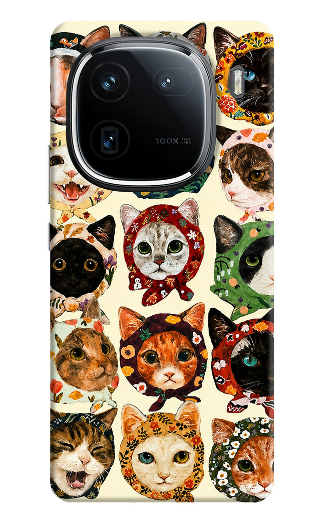 Cool Cat iQOO 12 5G Hard Case Back Cover by Casekaro