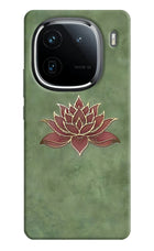 Lotus Grace iQOO 12 5G Hard Case Back Cover by Casekaro