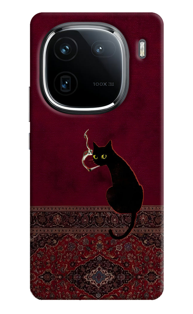 Midnight Cat iQOO 12 5G Hard Case Back Cover by Casekaro