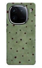 Green Stars iQOO 12 5G Hard Case Back Cover by Casekaro
