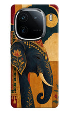 Royal Elephant iQOO 12 5G Hard Case Back Cover by Casekaro