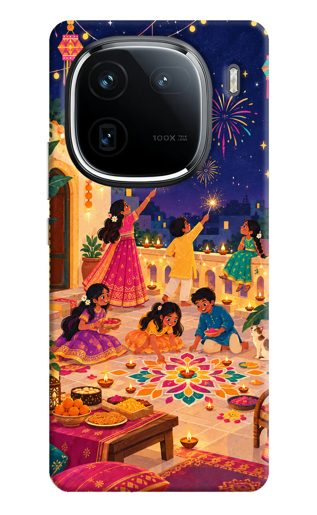 Diwali Night iQOO 12 5G Back Cover