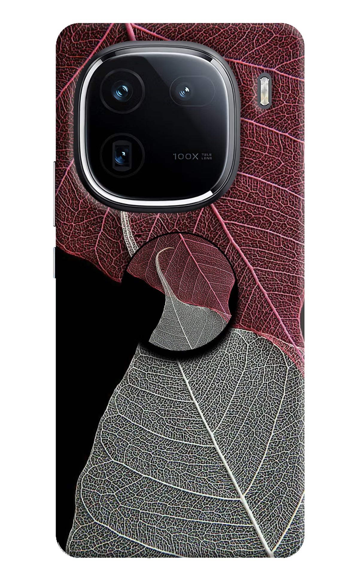 Leaf Pattern iQOO 12 5G Pop Case