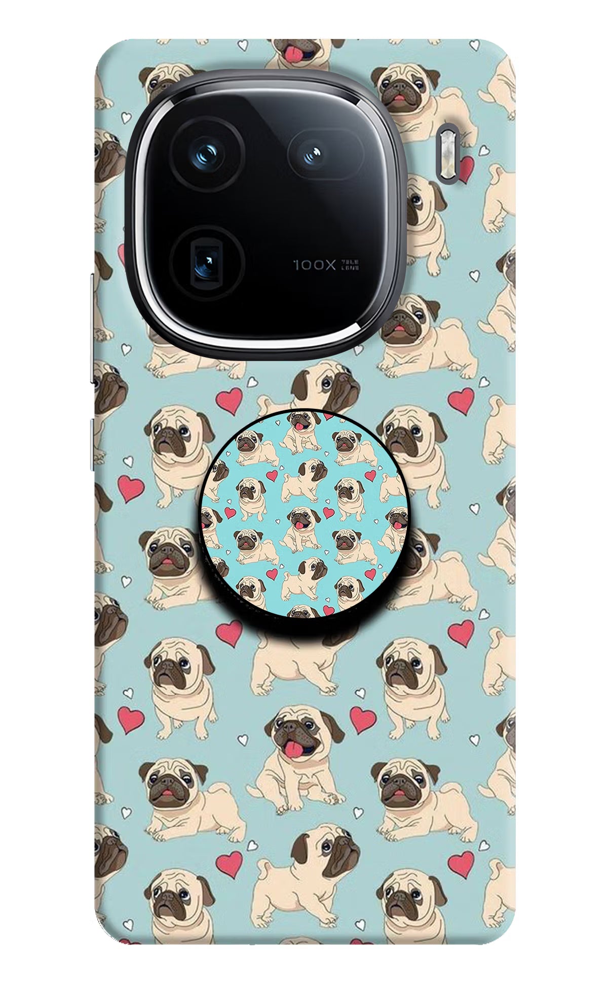 Pug Dog iQOO 12 5G Pop Case