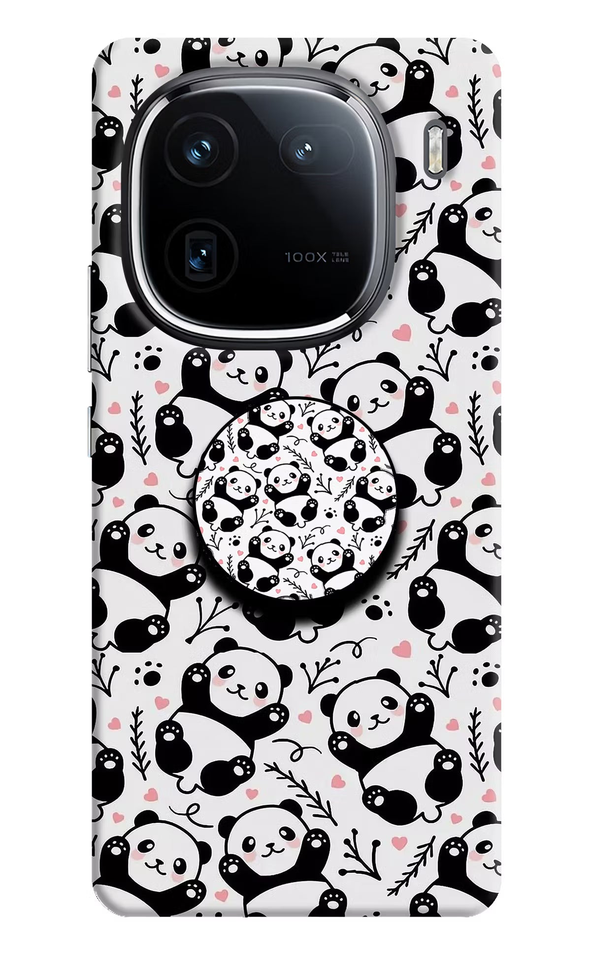 Cute Panda iQOO 12 5G Pop Case