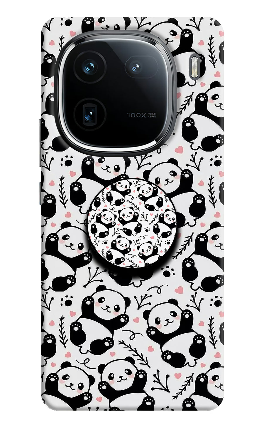 Cute Panda iQOO 12 5G Pop Case, Hard case