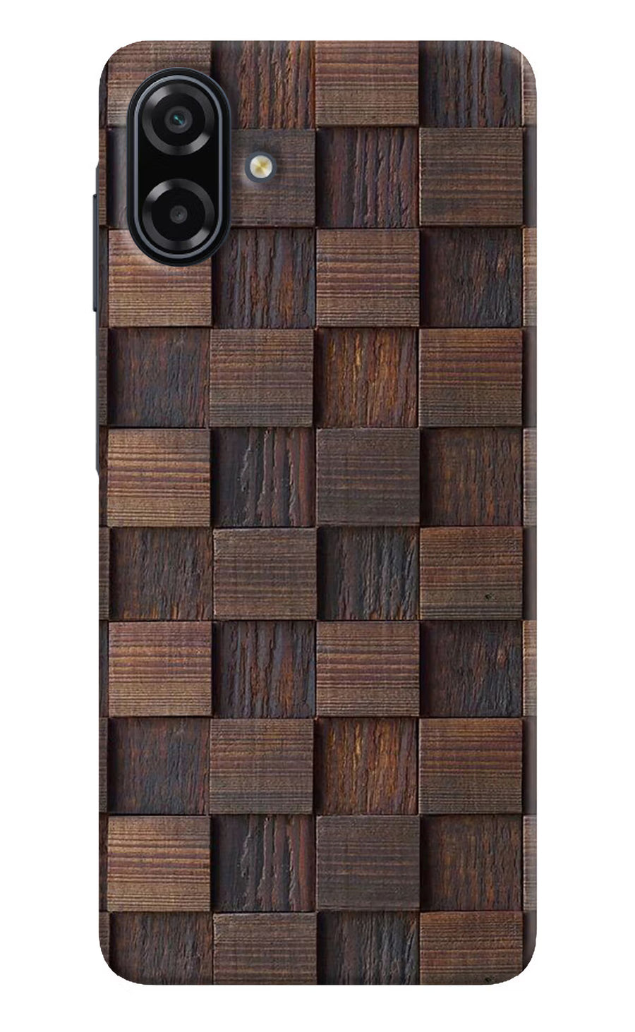 Wooden Cube Design Samsung A07 5G Back Cover, Hard case