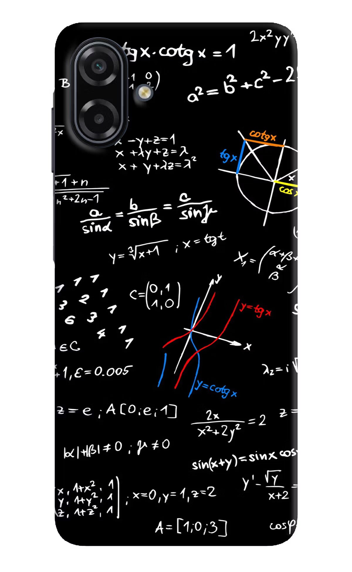 Mathematics Formula Samsung A07 5G Back Cover