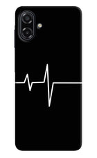 Heart Beats Samsung A07 5G Hard Case Back Cover by Casekaro