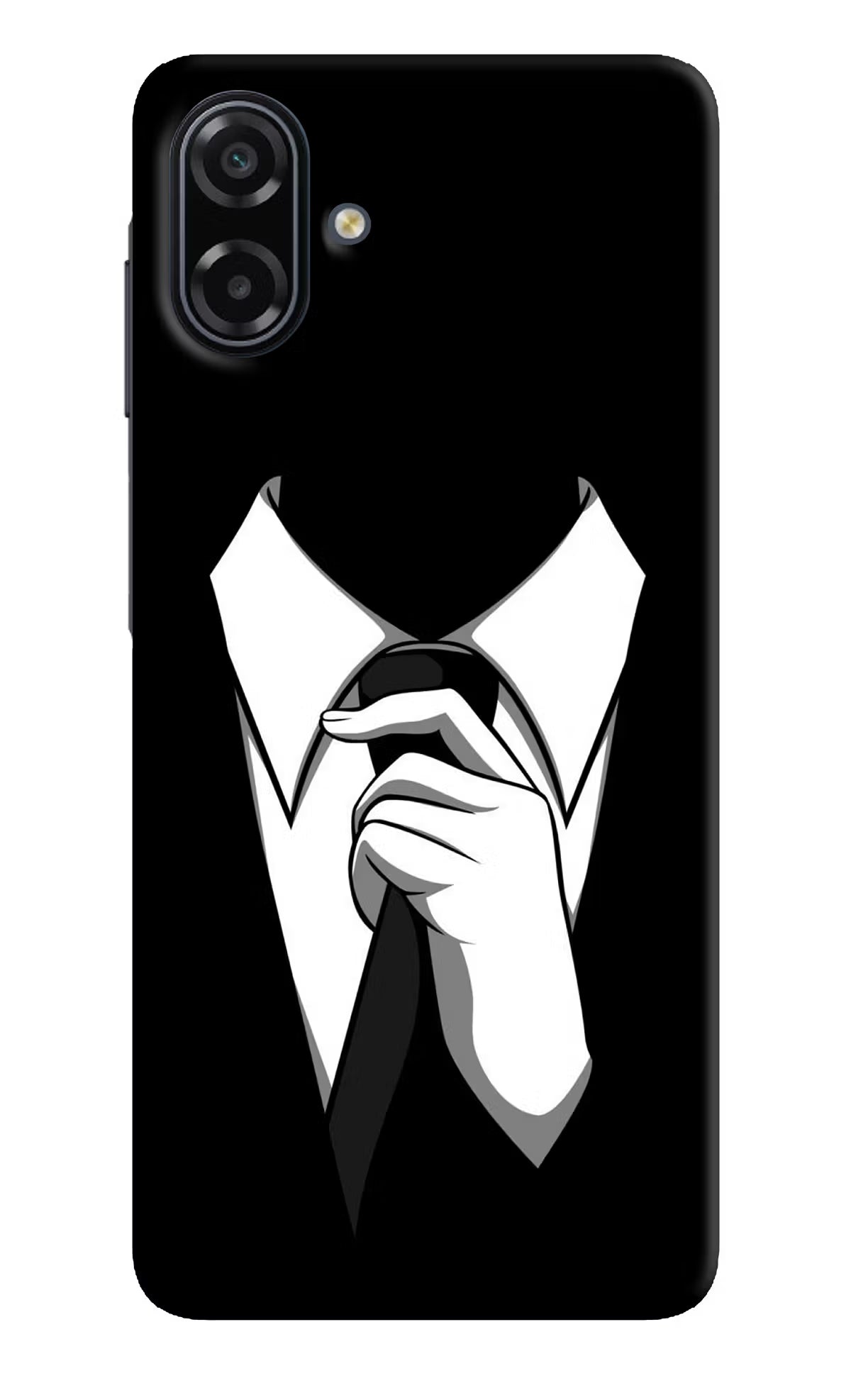 Black Tie Samsung A07 5G Back Cover