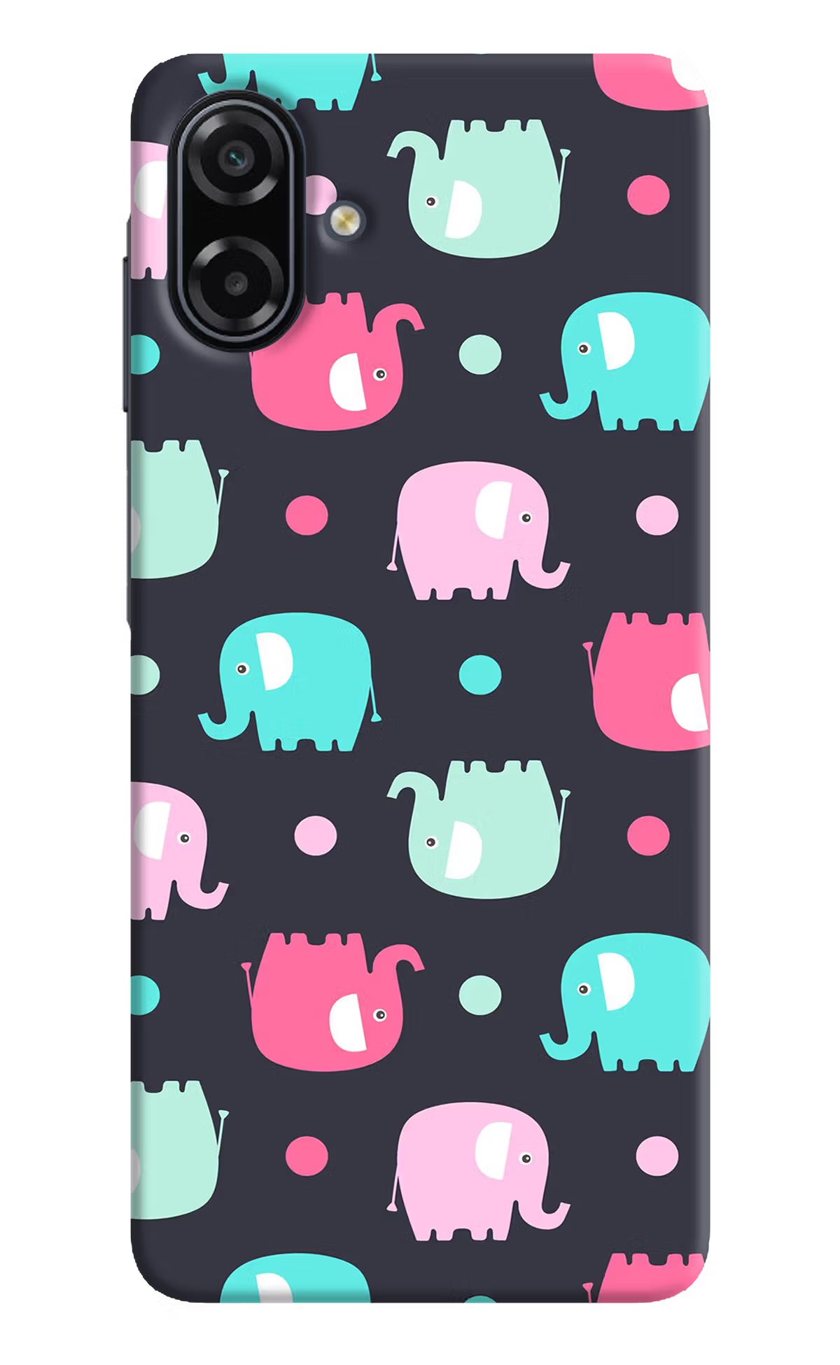 Elephants Samsung A07 5G Back Cover