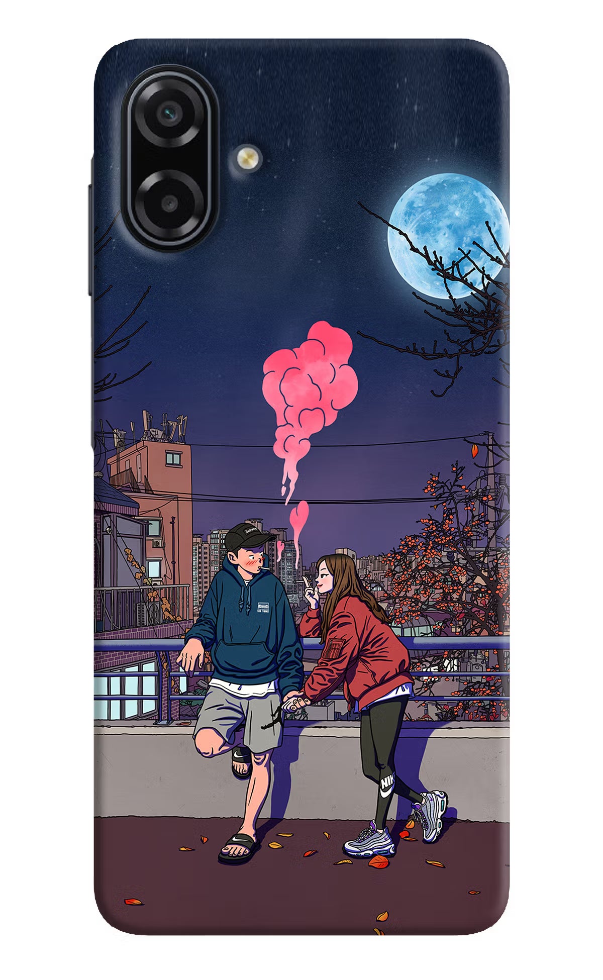 Chilling Couple Samsung A07 5G Back Cover