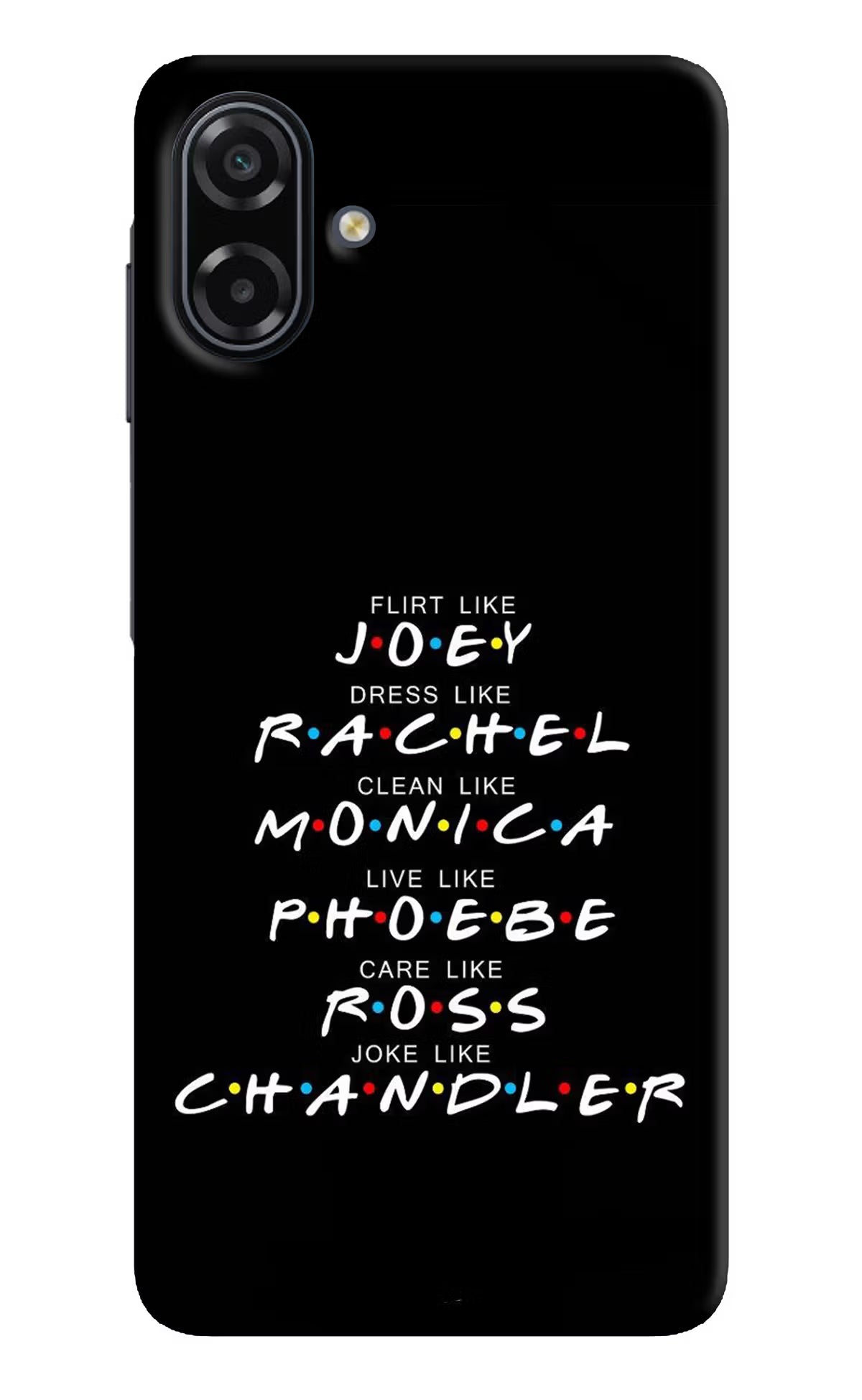 FRIENDS Character Samsung A07 5G Back Cover