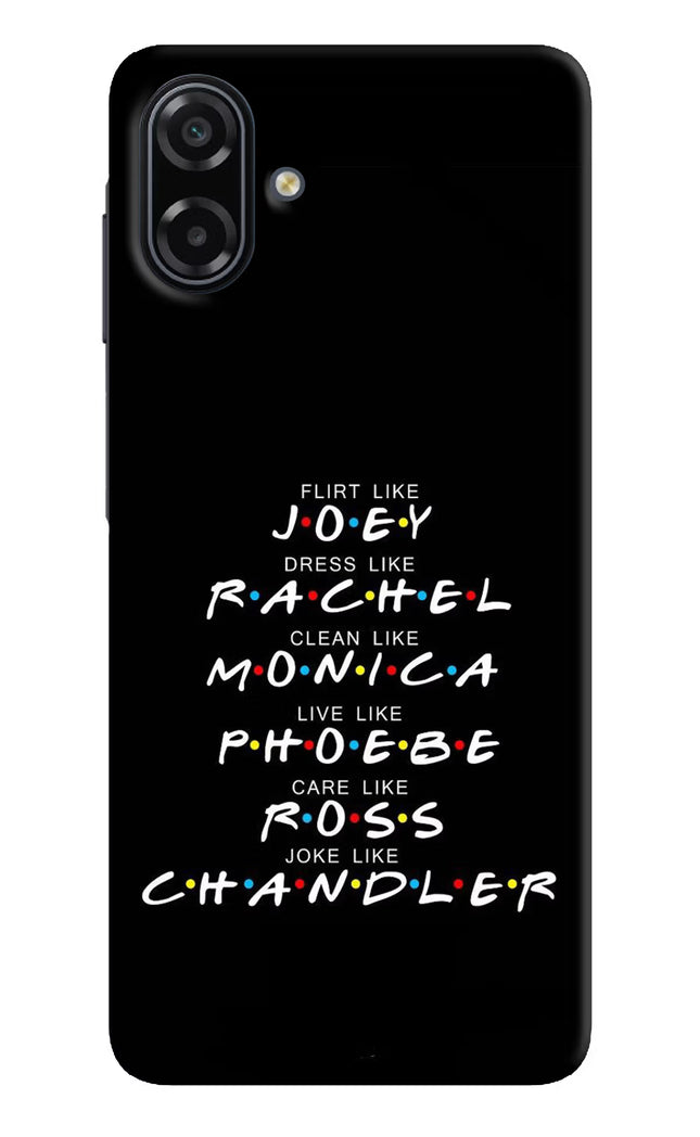FRIENDS Character Samsung A07 5G Back Cover