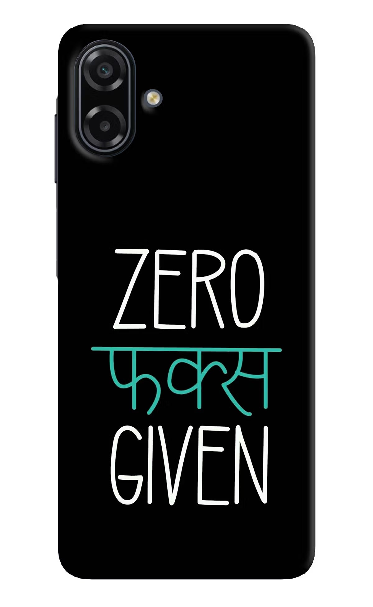 Zero Fucks Given Samsung A07 5G Back Cover