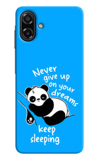 Keep Sleeping Samsung A07 5G Back Cover