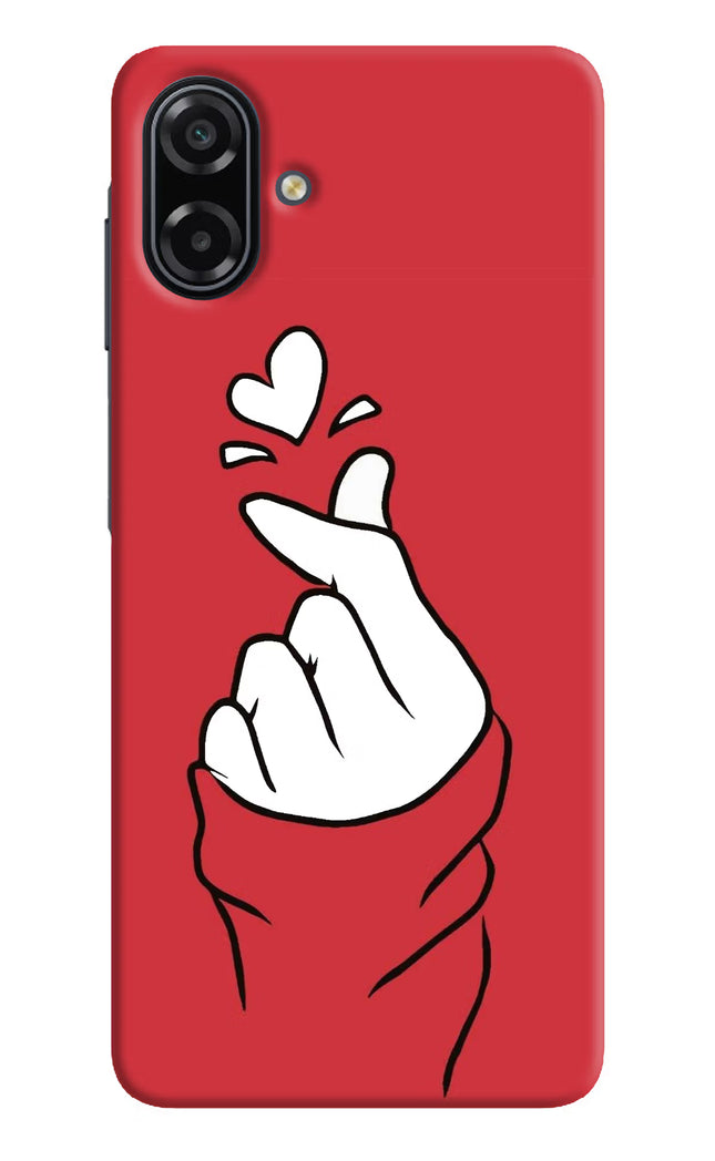 Korean Love Sign Samsung A07 5G Back Cover