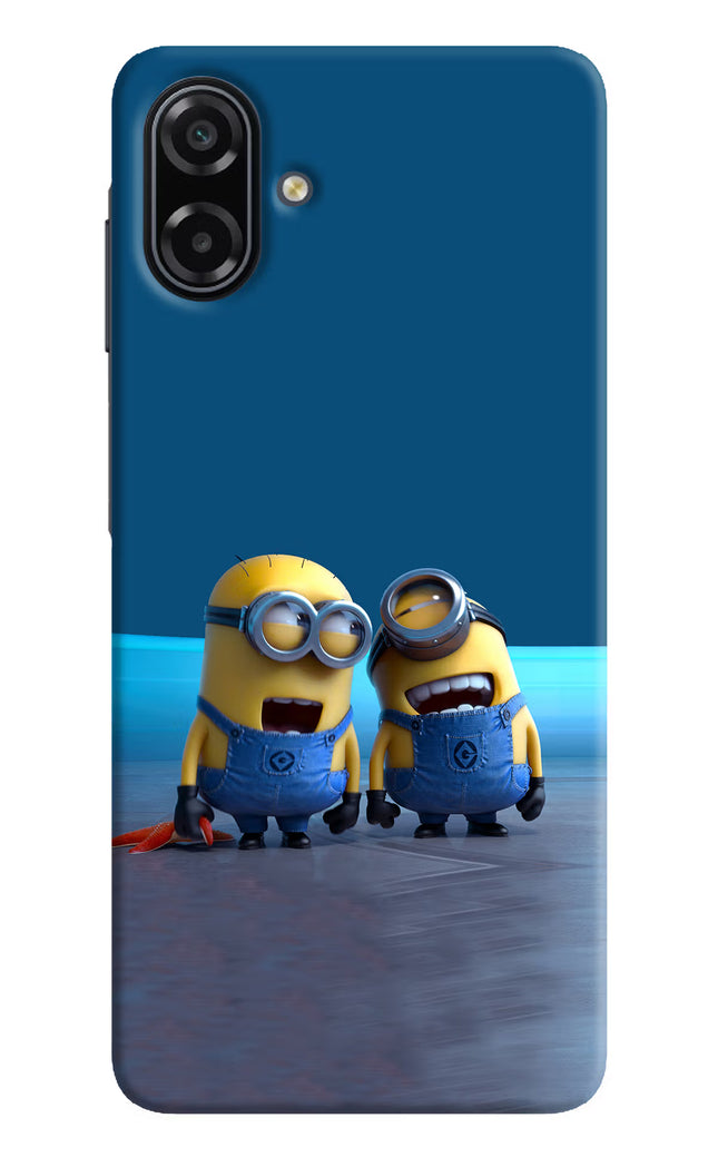 Minion Laughing Samsung A07 5G Back Cover