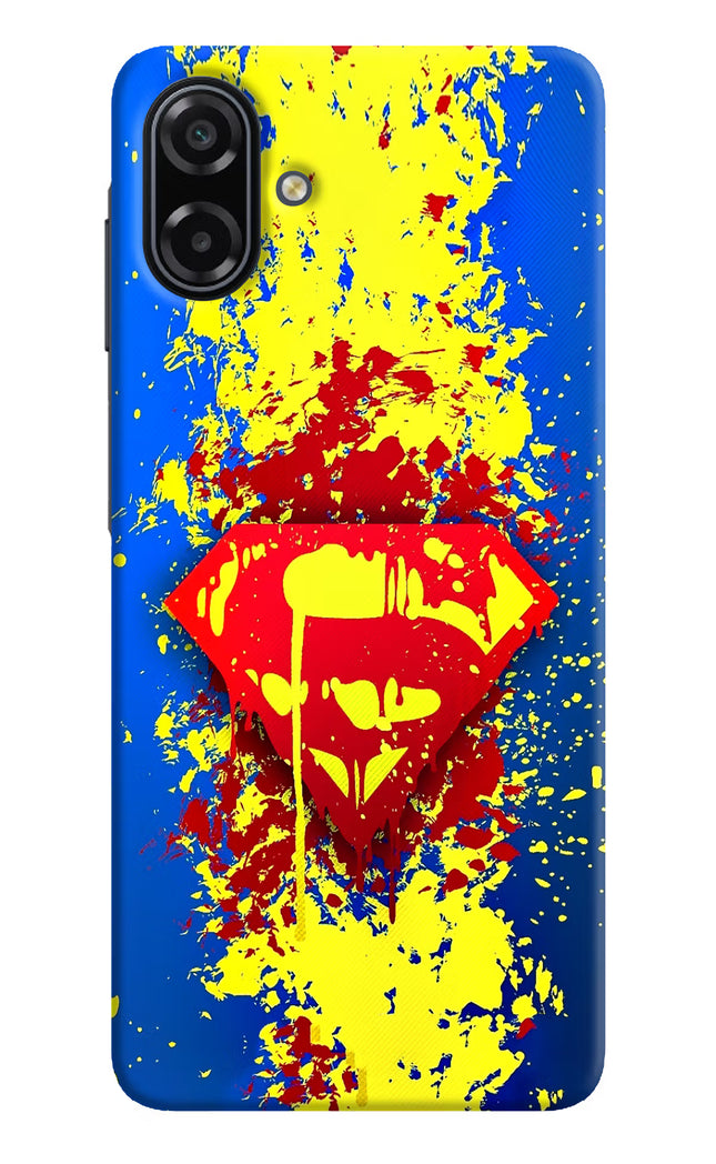 Superman logo Samsung A07 5G Back Cover
