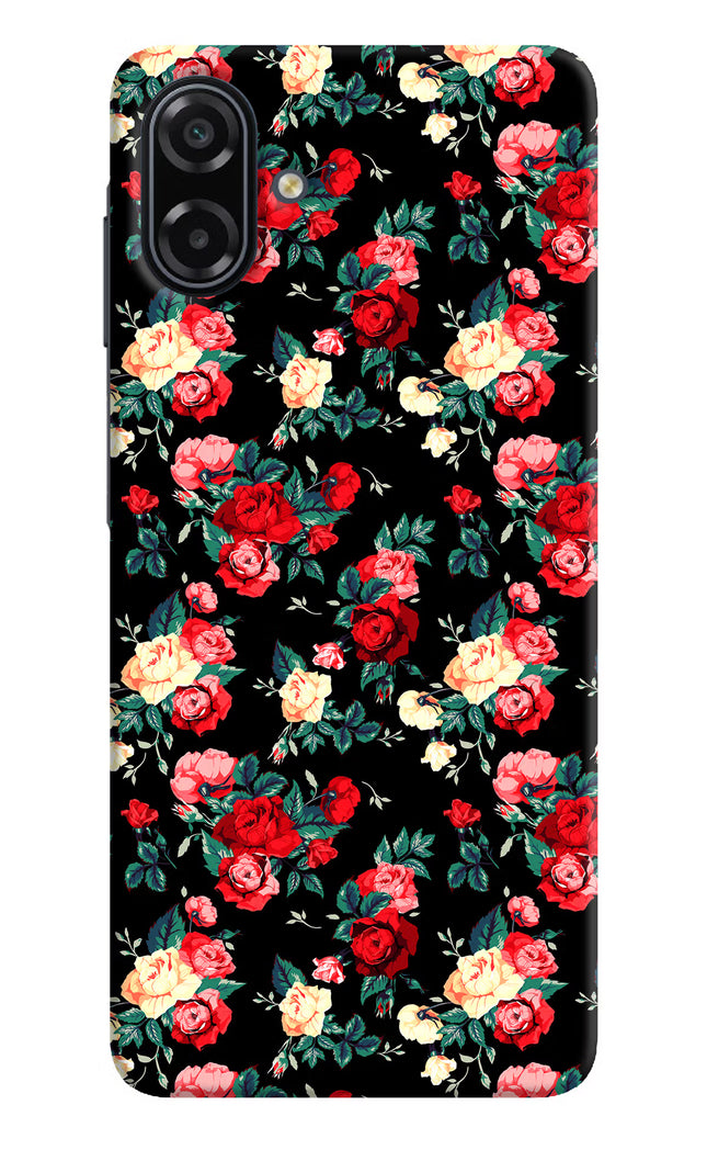 Rose Pattern Samsung A07 5G Back Cover